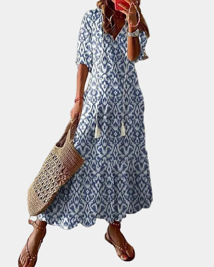 Luna | Vestido Boho con Silueta Favorecedora