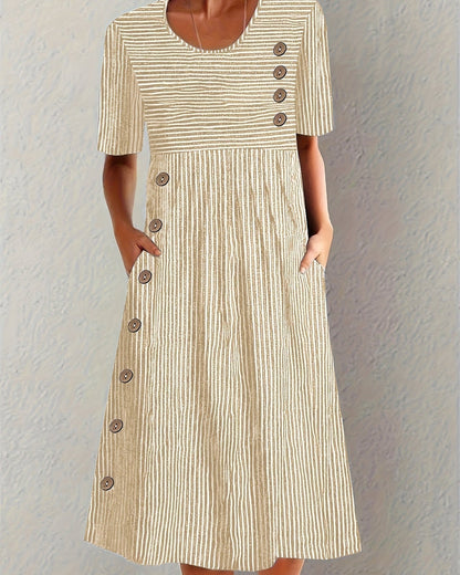 Sofia | Vestido de verano a rayas