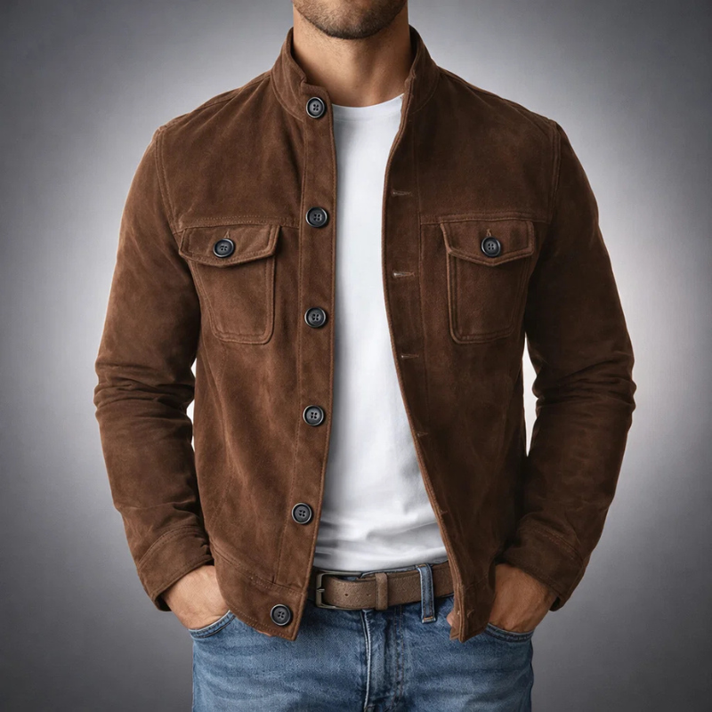 CHAQUETA DE ANTE HALIFAX
