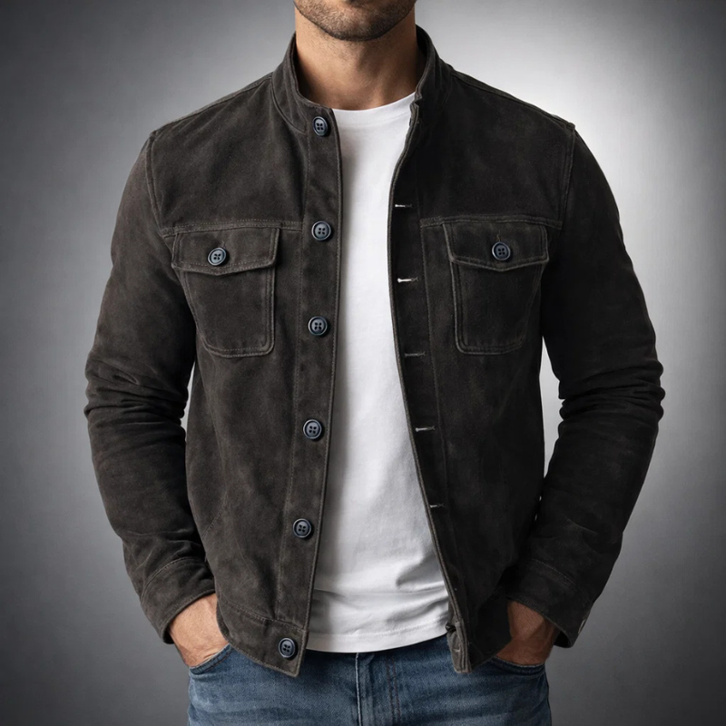 CHAQUETA DE ANTE HALIFAX