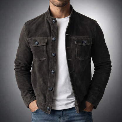 CHAQUETA DE ANTE HALIFAX