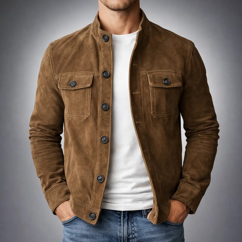 CHAQUETA DE ANTE HALIFAX