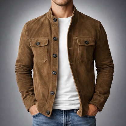 CHAQUETA DE ANTE HALIFAX