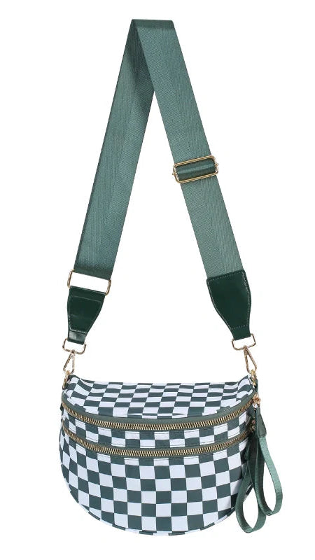 GoFree - El Bolso Bandolera más Espacioso (Cuadros)