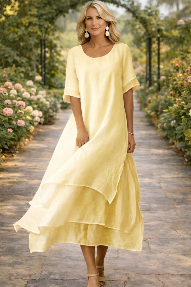 Aria - Vestido Maxi Fluido