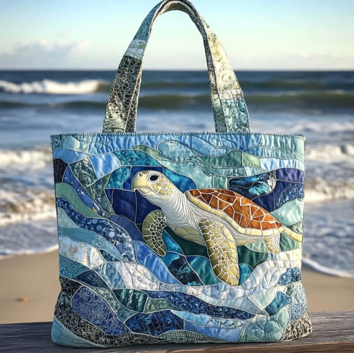 Bolso tote acolchado