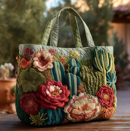 Bolso tote acolchado