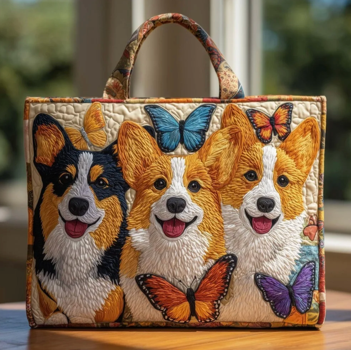 Bolso tote acolchado