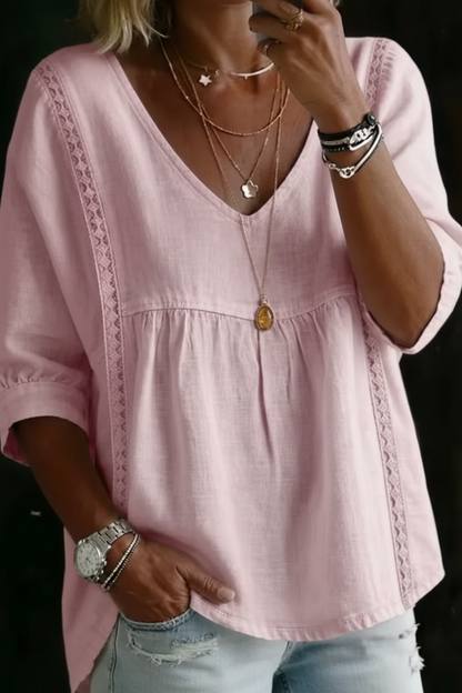 Blusa Bohemia de Encaje — Elegancia Natural