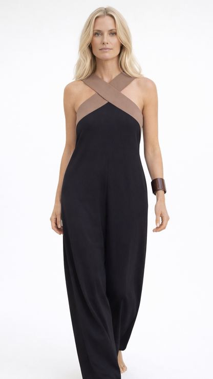 DELPHINE | VESTIDO CON ESCOTE CRUZADO