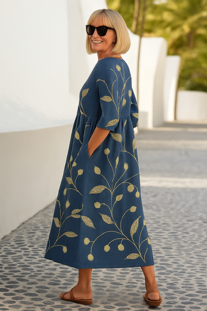 Elisa - Vestido Midi Relajado