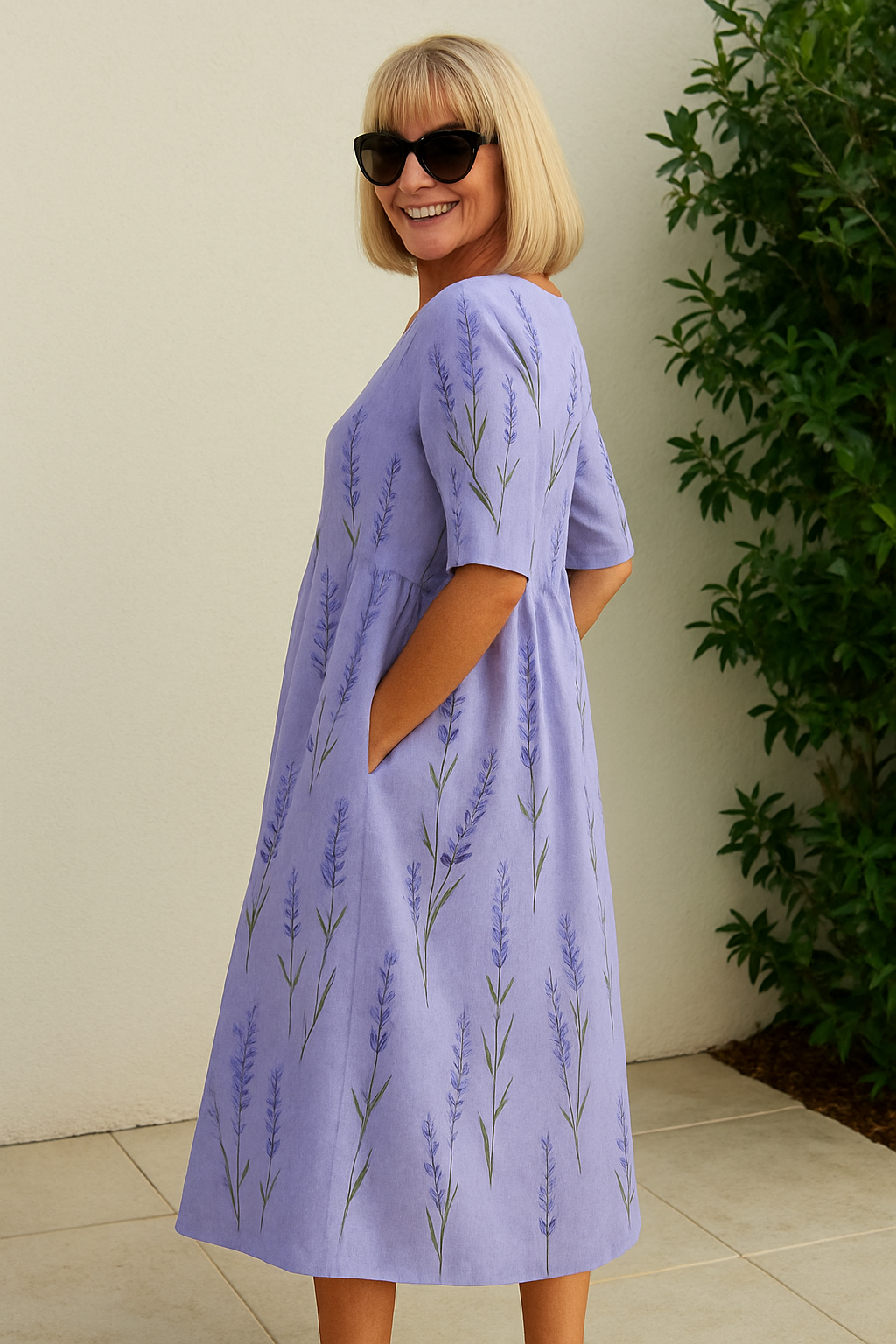 Elisa - Vestido Midi Relajado