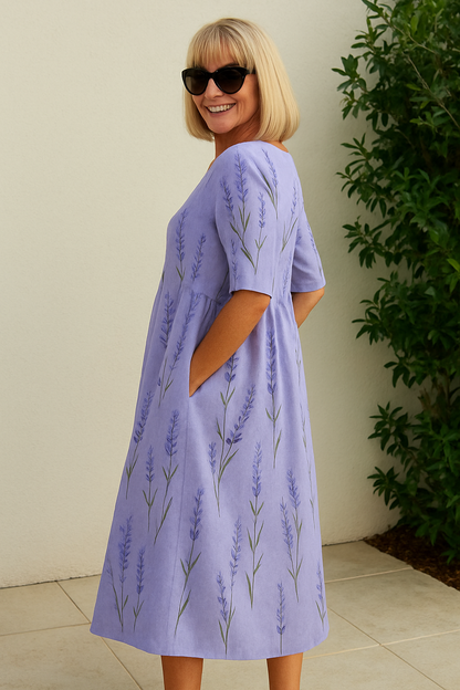 Elisa - Vestido Midi Relajado