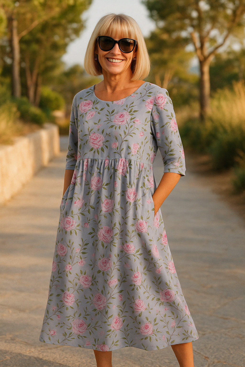 Elisa - Vestido Midi Relajado