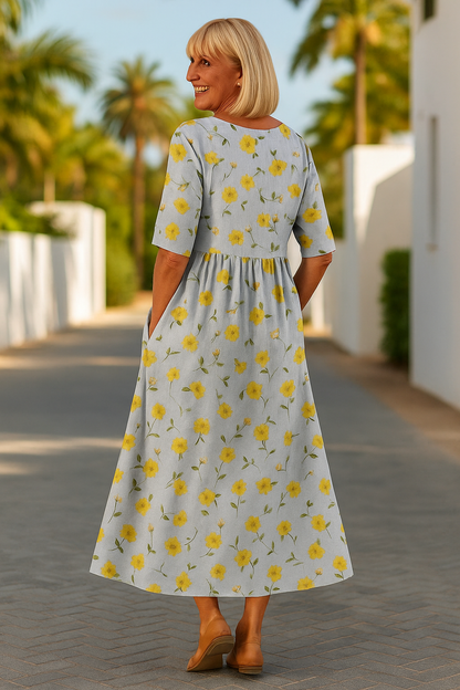 Elisa - Vestido Midi Relajado