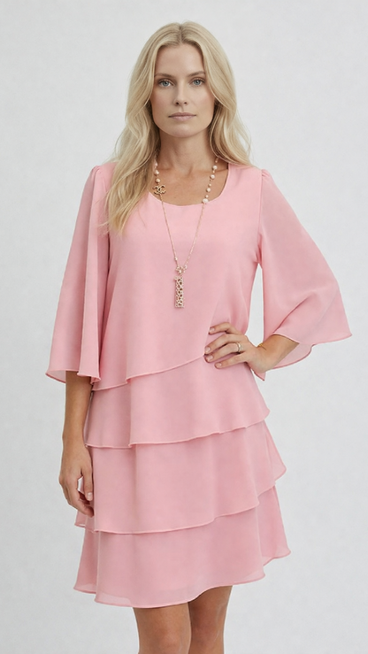 Claudia | Vestido Elegante con Volantes