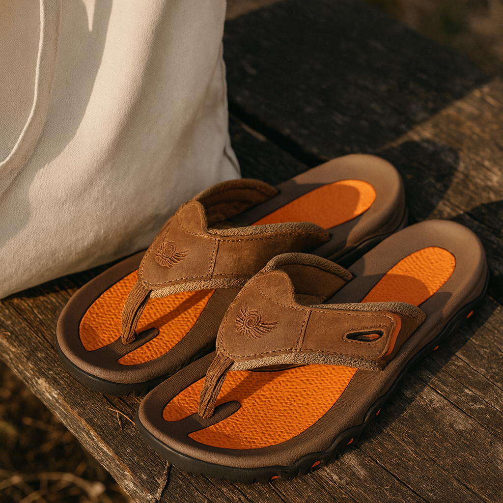 Langford - Sandalias de Cuero