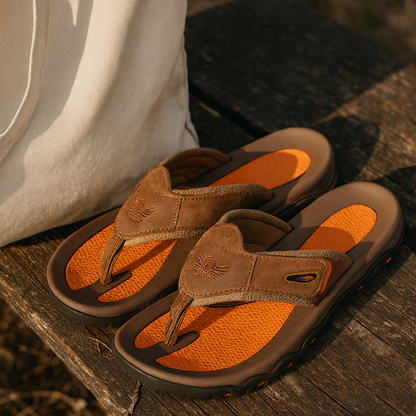 Langford - Sandalias de Cuero