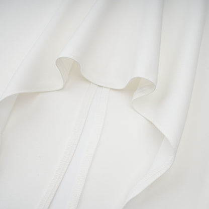 Inés | Vestido largo de capas con cuello halter
