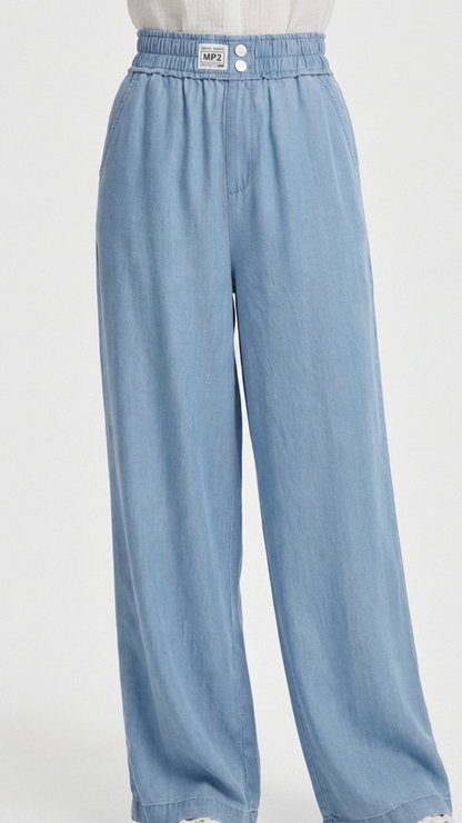 PANTALÓN ANCHO DENIM