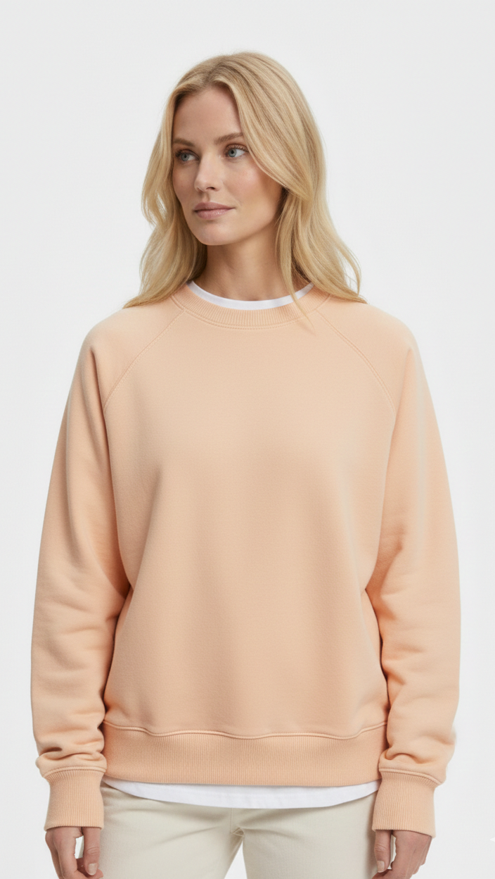 SUDADERA MELOCOTÓN