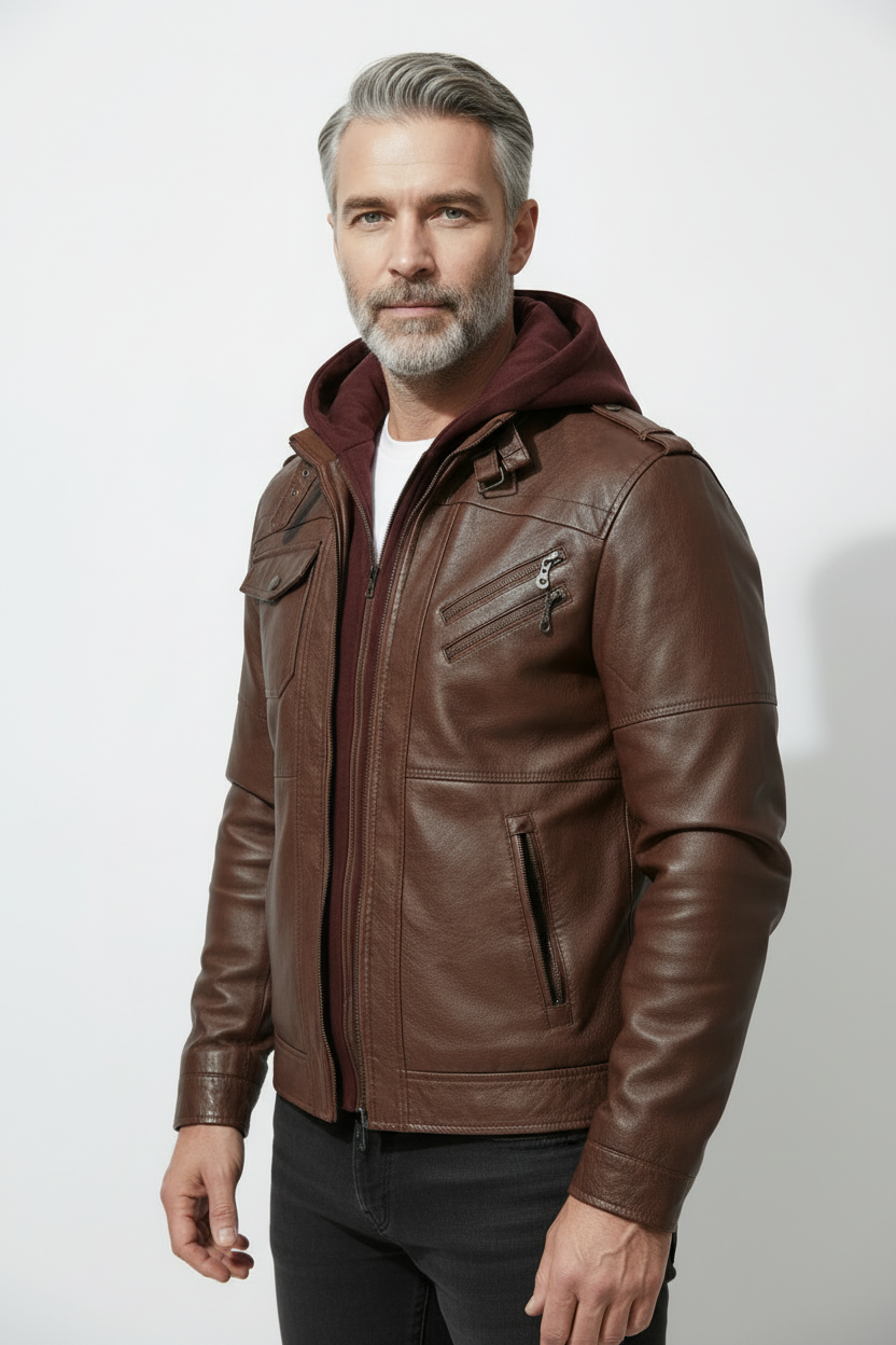 CHAQUETA CUERO