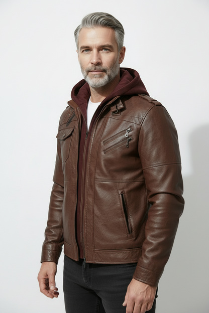 CHAQUETA CUERO