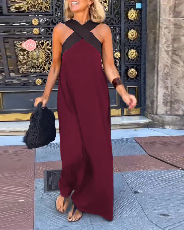 DELPHINE | VESTIDO CON ESCOTE CRUZADO