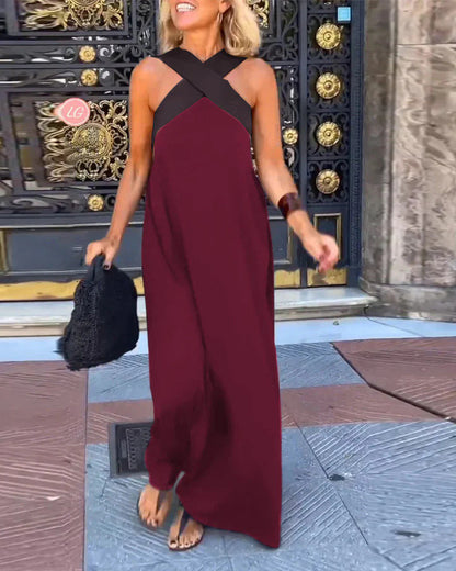 DELPHINE | VESTIDO CON ESCOTE CRUZADO