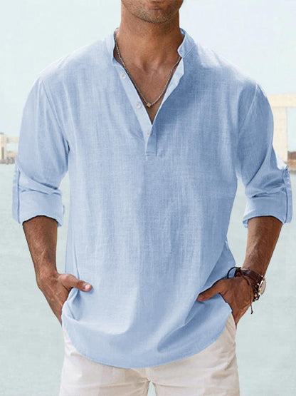 Mason™ | Camisa de Lino Transpirable
