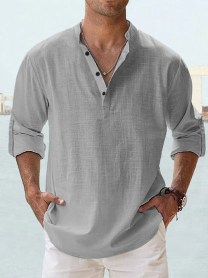 Mason™ | Camisa de Lino Transpirable