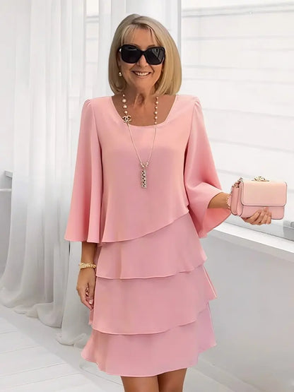 Claudia | Vestido Elegante con Volantes