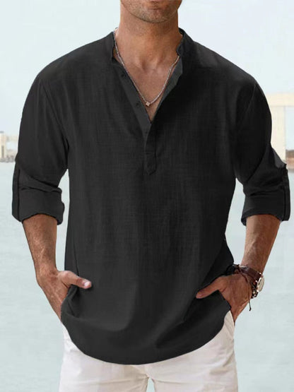 Mason™ | Camisa de Lino Transpirable