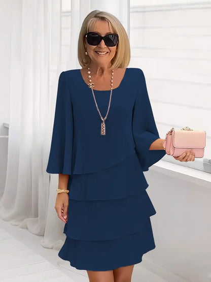 Claudia | Vestido Elegante con Volantes
