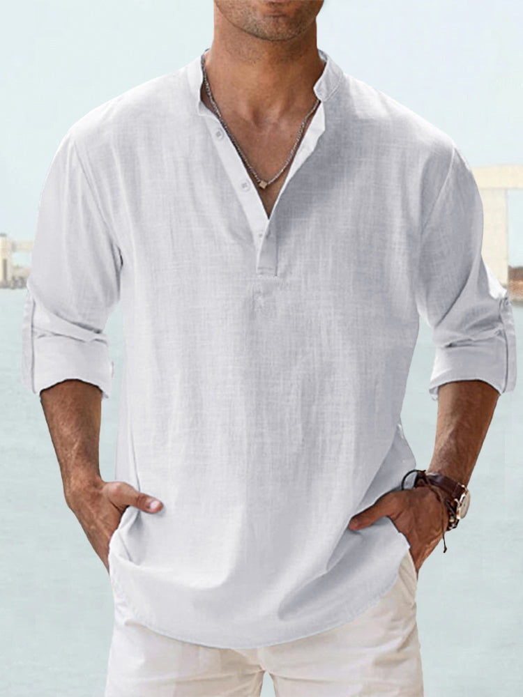 Mason™ | Camisa de Lino Transpirable