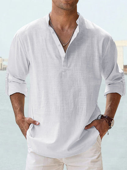 Mason™ | Camisa de Lino Transpirable