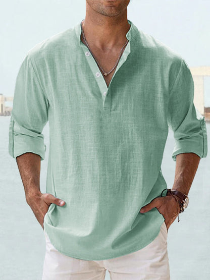 Mason™ | Camisa de Lino Transpirable