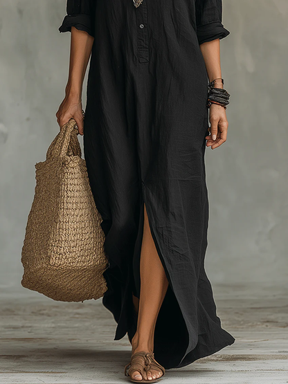 WILLOW | Vestido Maxi Sin Esfuerzo – Silueta Favorecedora y Uso Diario Versátil