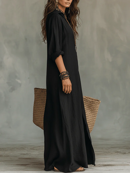 WILLOW | Vestido Maxi Sin Esfuerzo – Silueta Favorecedora y Uso Diario Versátil