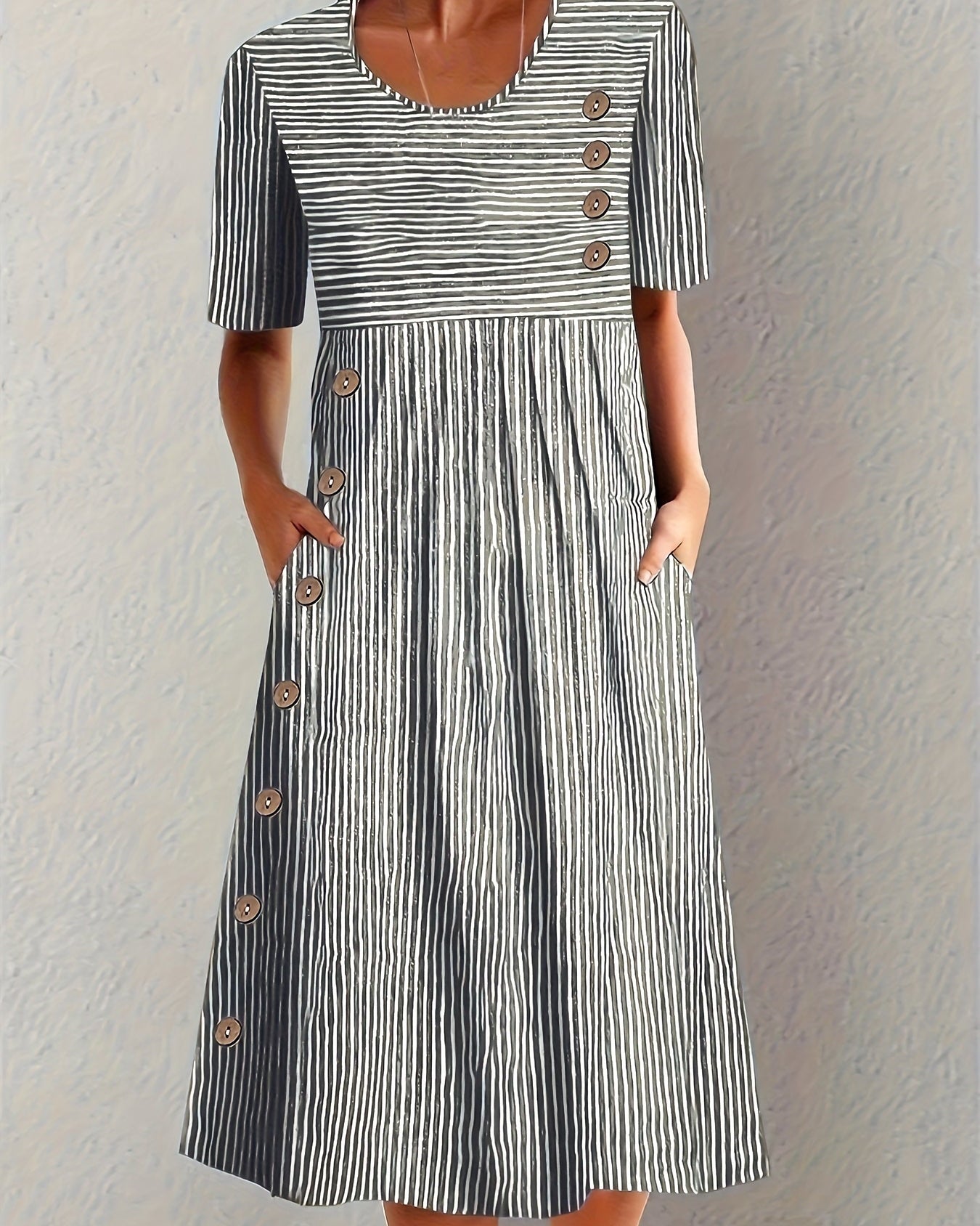 Sofia | Vestido de verano a rayas