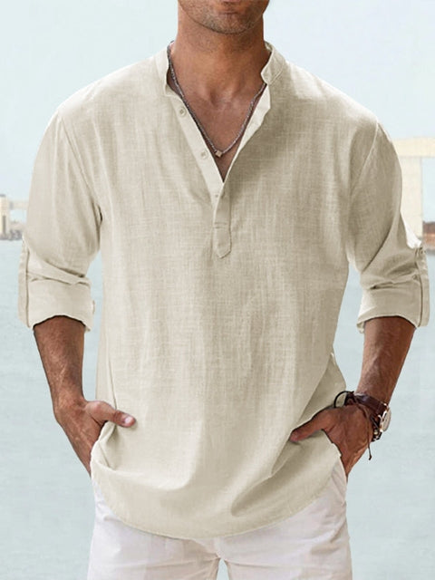 Mason™ | Camisa de Lino Transpirable