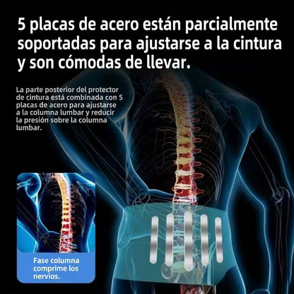 Cinturón Lumbar Profesional | Soporte Postural Transpirable Unisex
