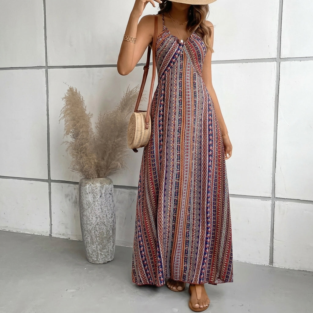 Ariana | Vestido Largo Boho Verano