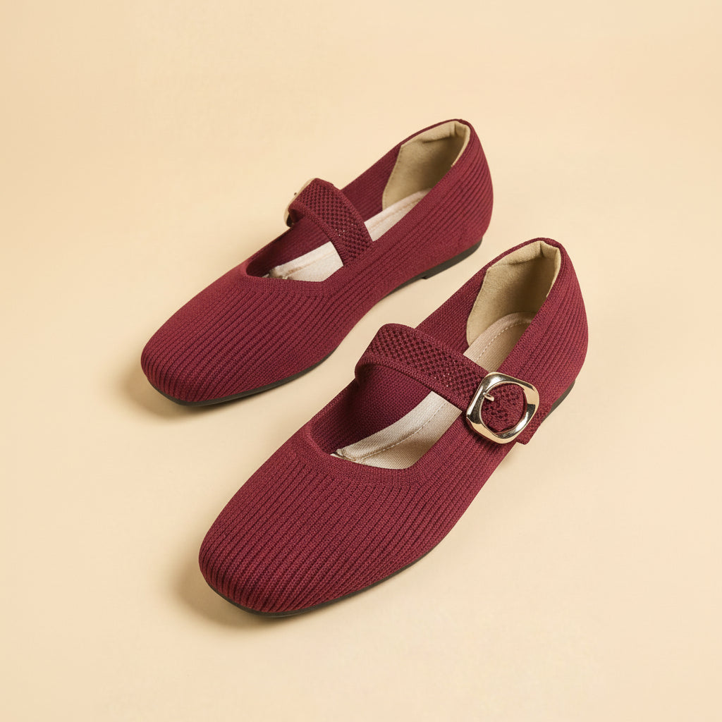 Elora | Zapato Plano de Confort (La segunda unidad al 50%)