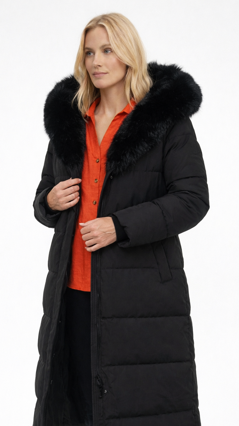 CHAQUETA CAPUCHA FORRADA