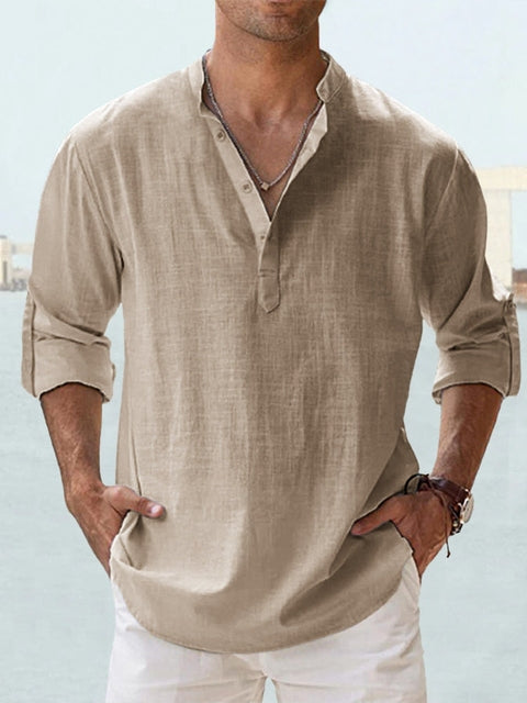 Mason™ | Camisa de Lino Transpirable
