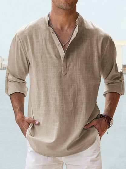Mason™ | Camisa de Lino Transpirable