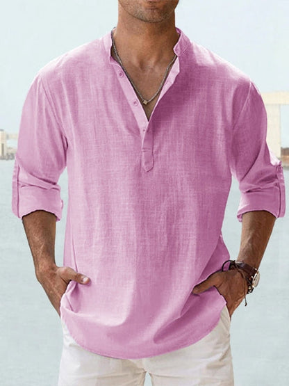 Mason™ | Camisa de Lino Transpirable