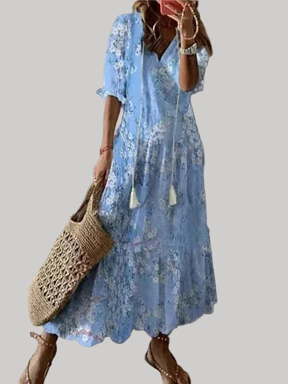 Luna | Vestido Boho con Silueta Favorecedora