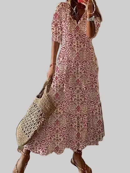 Luna | Vestido Boho con Silueta Favorecedora